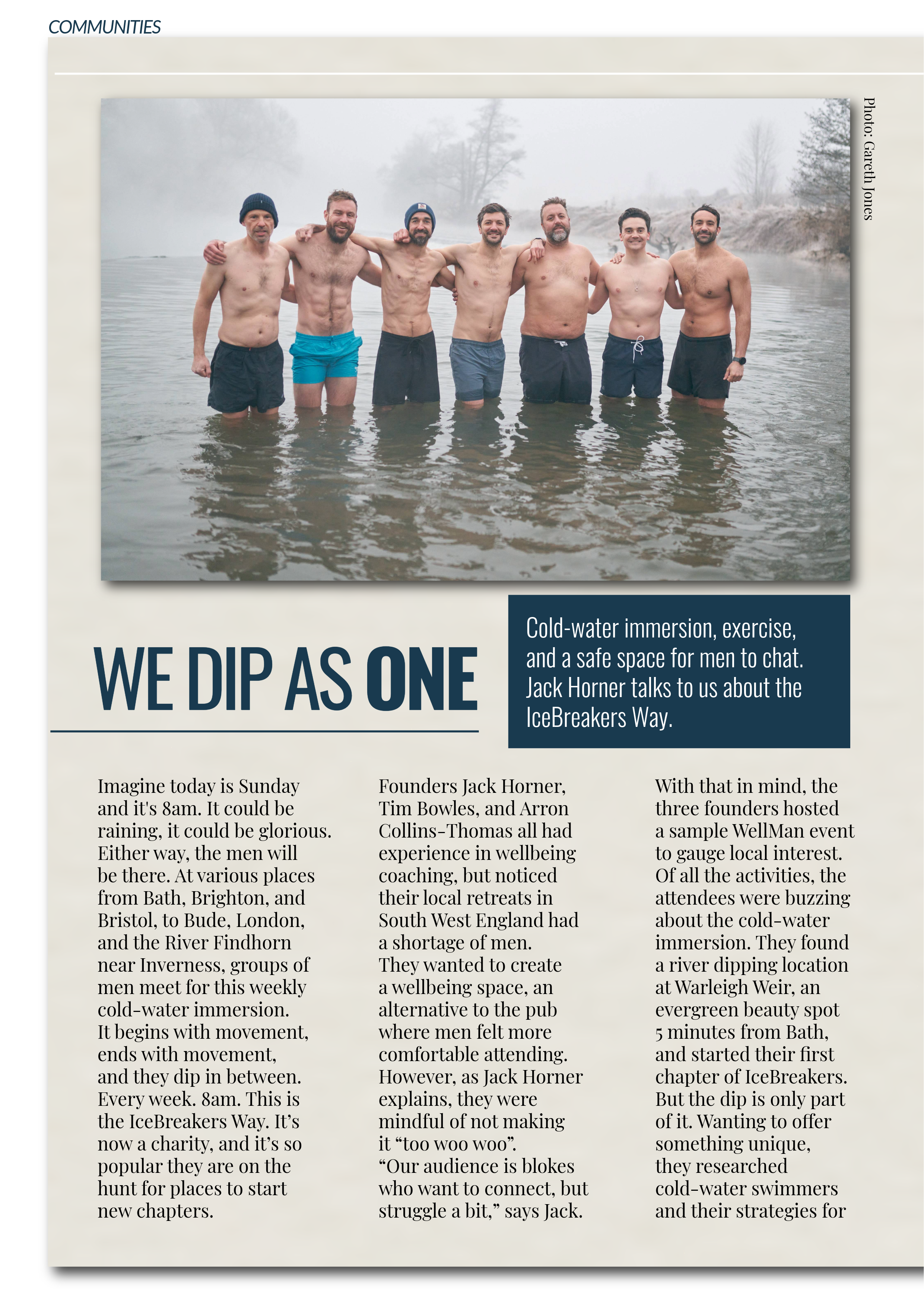 The Cold-Water Immersion Community – Just for Men